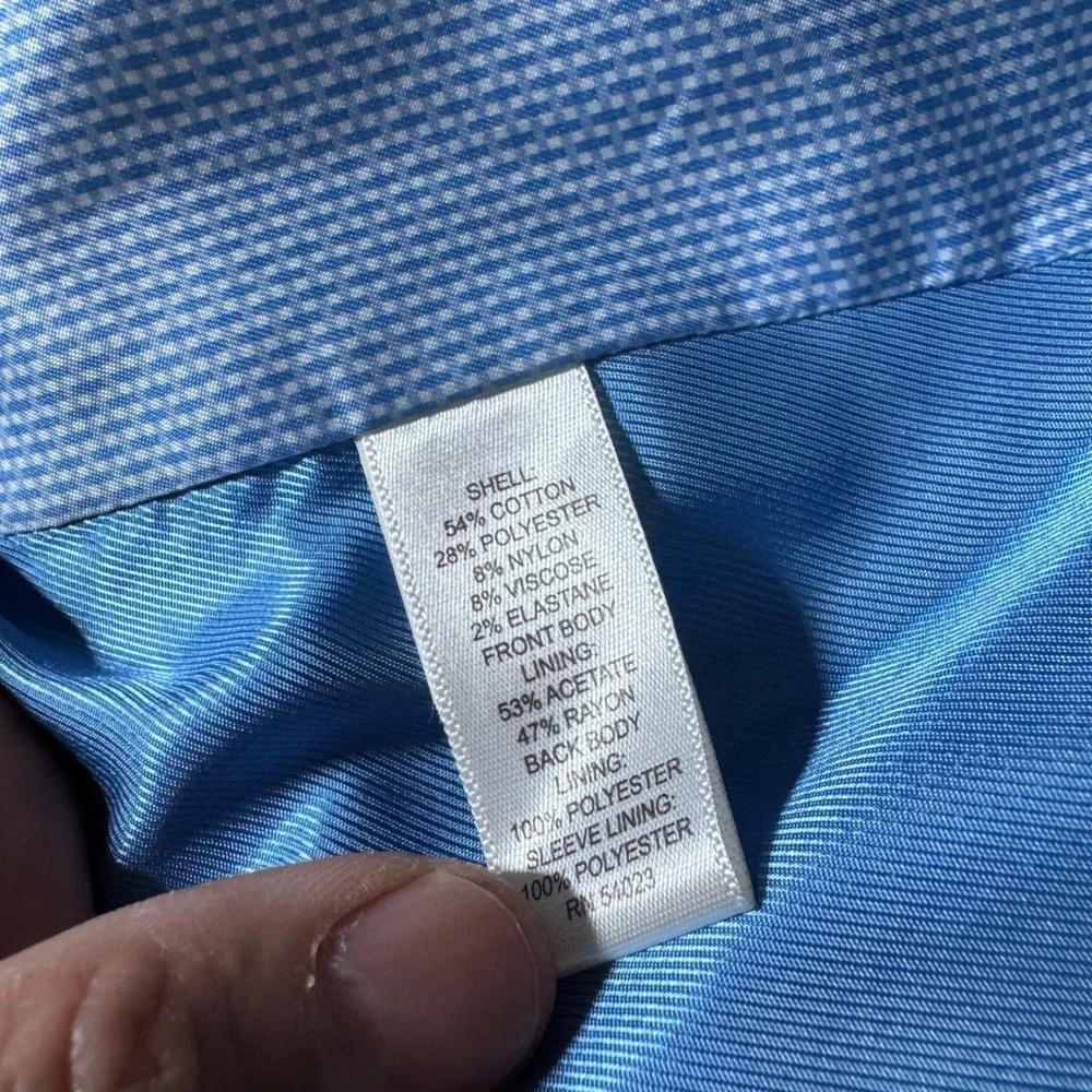 Banana Republic Blazer‎ Mens 44R Grey Herringbone Tailored Fit Emmetex Italian